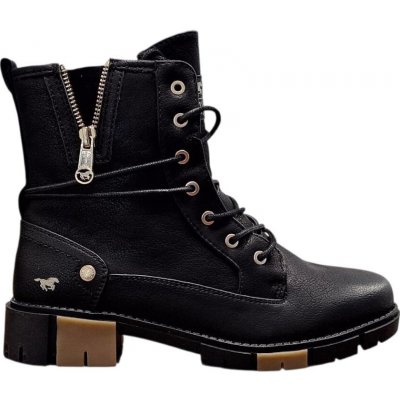 Mustang 15M0322001 dámské zimní kotníkové boty černé – Zboží Mobilmania