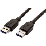 Roline 11.02.8970 USB 3.0 A(M) - A(M), propojovací, 1,8m, černý – Zboží Mobilmania