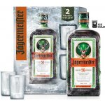 Jägermeister 35% 0,7 l (dárkové balení 2 sklenice) – Zbozi.Blesk.cz