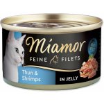 Miamor Feine Filets tuňák & krevety jelly 100 g – Hledejceny.cz