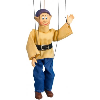 Mašek umělecká výroba loutka sádrová Trpaslík Šmudla 20 cm – Zboží Dáma