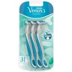 Gillette Venus 3 Sensitive 3 ks – Zboží Dáma