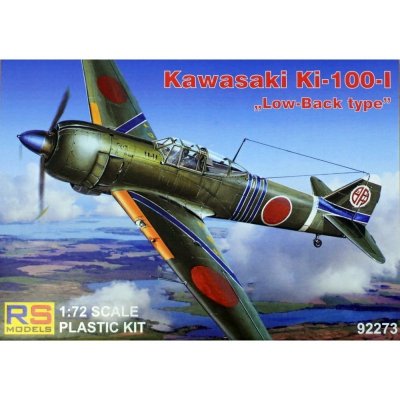 Models Kawasaki Ki-100-I Low-Back type4x camo RS 92273 1:72