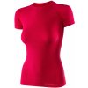Dámské sportovní tričko Brubeck active Wool Womens T-Shirt SS11700 Raspberry