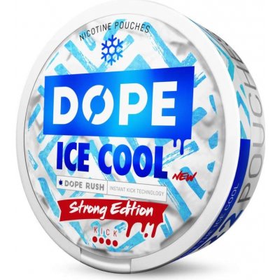 Dope Nikotinové sáčky Ice Cool 16 mg/g 22 sáčků – Zbozi.Blesk.cz