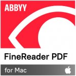 ABBYY FineReader PDF for Mac licence na 1 rok FR15XM FMBL X – Zboží Živě