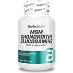 BioTech USA MSM Chondroitin Glucosamine 60 tablet – Hledejceny.cz