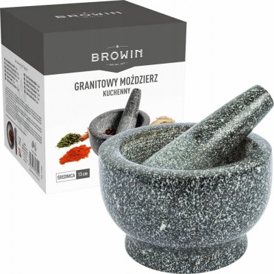 BROWIN Hmoždíř žulový průměr 13cm – Zboží Dáma
