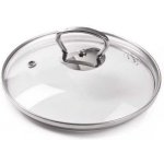 Belis Skleněná s nerezovým úchytem 18cm – Zboží Dáma