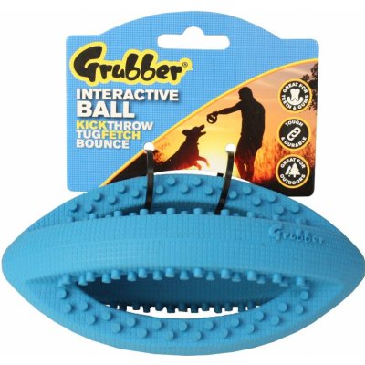 Happy Pet Grubber Interaktivní rugby míč S 19 cm – Zboží Dáma