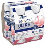 RESOURCE ULTRA HIGH PROTEIN JAHODOVÁ PŘÍCHUŤ POR SOL 4X125ML – Hledejceny.cz