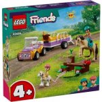 LEGO® Friends 42634 Přívěs pro přepravu koní a poníků – Zboží Mobilmania