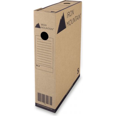 Iron Mountain DG/S archivační krabice 73 x 320 x 240 mm hnědá – Hledejceny.cz