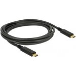 Delock 83668 USB 3.1 Gen 1 C (M) - USB 3.1 Gen 1 C (M), 2m, černý – Zboží Živě