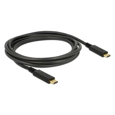 Delock 83668 USB 3.1 Gen 1 C (M) - USB 3.1 Gen 1 C (M), 2m, černý – Zboží Živě