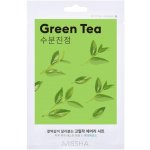 Missha Airy Fit Sheet Mask Green Tea plátýnková maska s výtažkem ze zeleného čaje 19 g – Hledejceny.cz