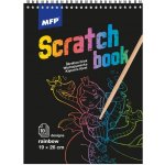 MFP 1032110 Škrabací obrázek blok 10l mix duha – Zboží Mobilmania