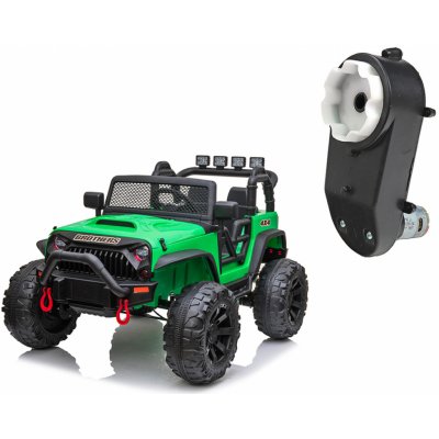 Andos Náhradní motor s převodovkou pro řízení elektrické autíčko džíp andos Brothers 24V JC666-BR – Zboží Dáma