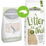 Greenwoods Plant Fibre přírodní hrudkující pro kočky 30 l 12,9 kg – Sleviste.cz