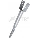 Vrut zemní MTR U žárový zinek Varianta: Vrut zemní MTR U 61x585x2,0mm žár. Zn – Hledejceny.cz