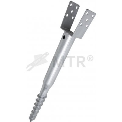 Vrut zemní MTR U žárový zinek Varianta: Vrut zemní MTR U 61x585x2,0mm žár. Zn – Hledejceny.cz