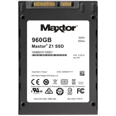 MAXTOR 960GB, 2,5", YA960VC1A001 od 1 159 Kč - Heureka.cz