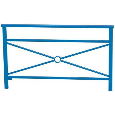 Procity Zábradlí Benátky 1500 mm modrá RAL5010 – Hledejceny.cz