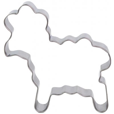 VYKRAJOVÁTKA VELIKONOČNÍ OVEČKA 7X6,8X1,5CM – Hledejceny.cz
