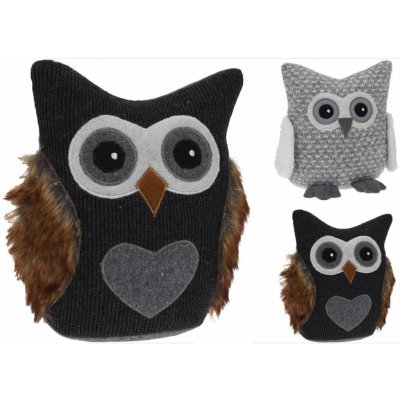 Sezónkovo Sova černá 23 x 23 cm – Zboží Dáma