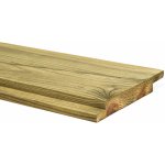 IMPREGNACE SOBĚSLAV Palubka venkovní Vertikal, borovice, 19x140x3000 mm, impregnovaná – Sleviste.cz