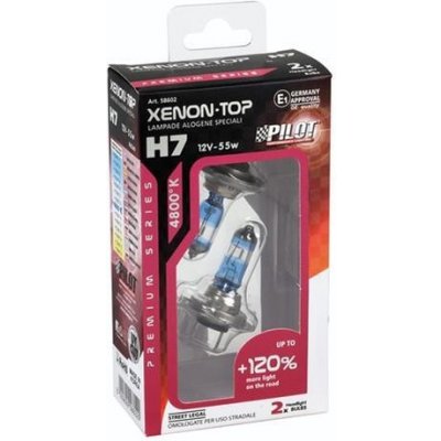 Lampa Italy H7 12V PX26d Xenon Top +120% 2ks – Zboží Mobilmania