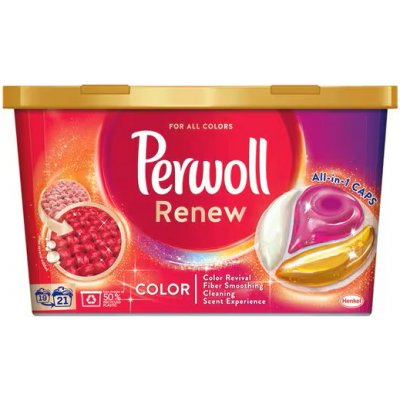 Perwoll Renew Color kapsle na praní 21 PD – Zbozi.Blesk.cz
