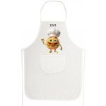 EMI Kuchyňská zástěra Burger Bílá – Hledejceny.cz