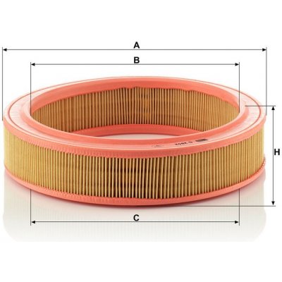 MANN-FILTER Vzduchový filtr MANN C2852 (MF C2852) – Hledejceny.cz