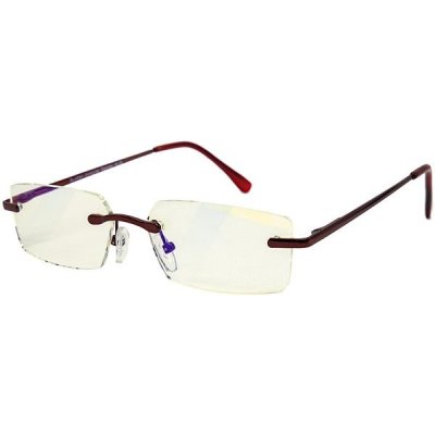 GLASSA Blue Light Blocking Glasses PCG 06, dioptrie: +1.50 červená – Zboží Živě