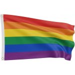 Duhová vlajka PRIDE 150 x 90 cm – Sleviste.cz