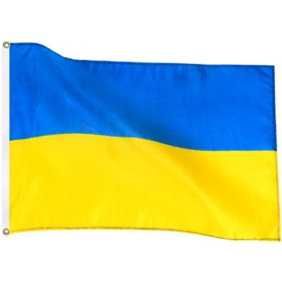 Ukrajinská vlajka velká 150x90cm – Zboží Mobilmania