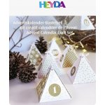 Heyda Adventní kalendář krabičky zlatý 24 ks – Zboží Mobilmania