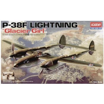 Academy - P-38F LIGHTNING GLACIER GIRL (1:48) - 12208 - MJ