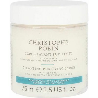 Christophe Robin Cleansing Purifying Scrub with Sea Salt šampon 75 ml – Zboží Mobilmania