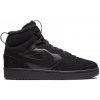 Dětské kotníkové boty Nike Court Borough Mid 2 Big Kids' Boots Black/Black