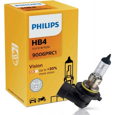 Philips Vision 9006PRC1 HB4 P22d 12V 51W – Zbozi.Blesk.cz