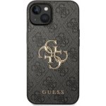 Pouzdro Guess PU 4G Metal Logo iPhone 15 šedé – Hledejceny.cz