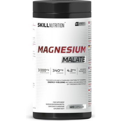Skill Nutrition Malát hořečnatý 60 kapslí – Hledejceny.cz