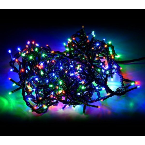LUMA LED 200 LED řetěz 20m+5m IP44, vánoční dekorační osvětlení, barevné -  VELKÉ LED DIODY DIAMOND od 599 Kč - Heureka.cz