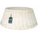 KOTARBAU® Sukně na vánoční stromek z vrby Ø 50 cm Stojan na vánoční stromek z běleného ratanu Přírodní koš na vánoční stromek Kryt na stojan na vánoční stromek Deco podstavec na jedli – Zboží Mobilmania