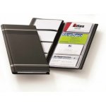 VISIFIX Vizitkář přenosný na 96 vizitek s proužky černý – Zboží Živě