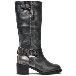 Bronx High boots 14291-M Gunmetal/Black 1812