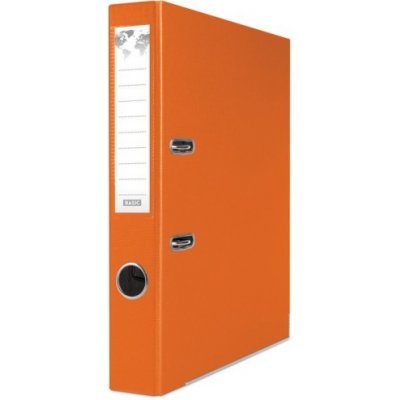 OFFICE products Pákový pořadač s kovovou lištou A4 Basic 5 cm oranžový U21024121-07 – Zboží Živě