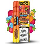 Kurwa Rocket Lychee Passion Fruit Orange Ice 20 mg 1 200 potahů – Zboží Dáma
